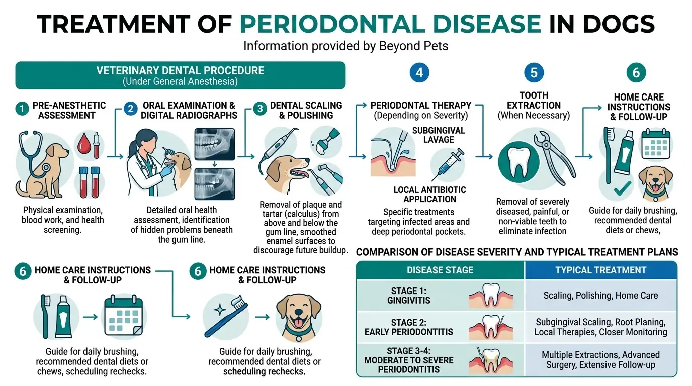 Treatment of Periodontal Disease in Dogs in Gum Disease in Dogs: Exploring Canine Periodontal Health