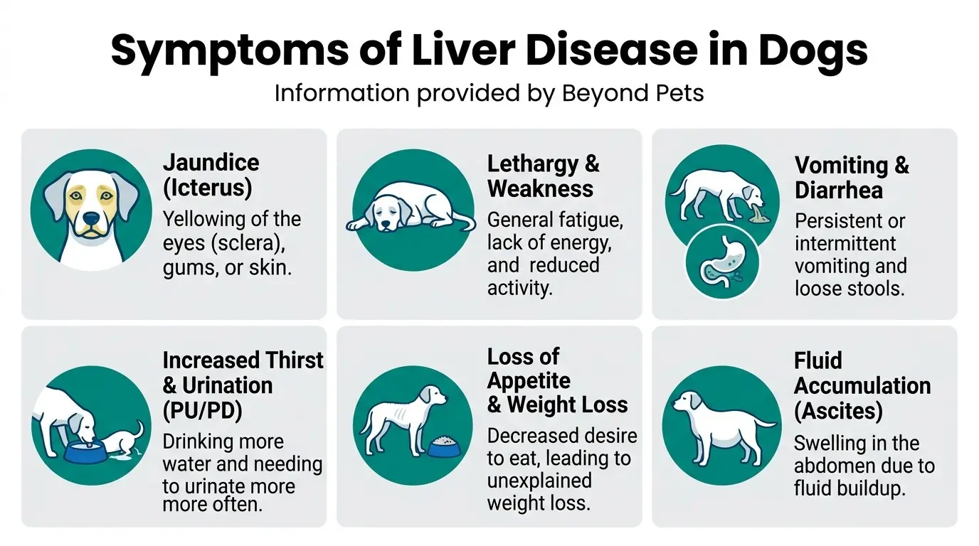 What is Liver Disease in Dogs? 2 Symptoms of Liver Disease in Dogs in What is Liver Disease in Dogs?