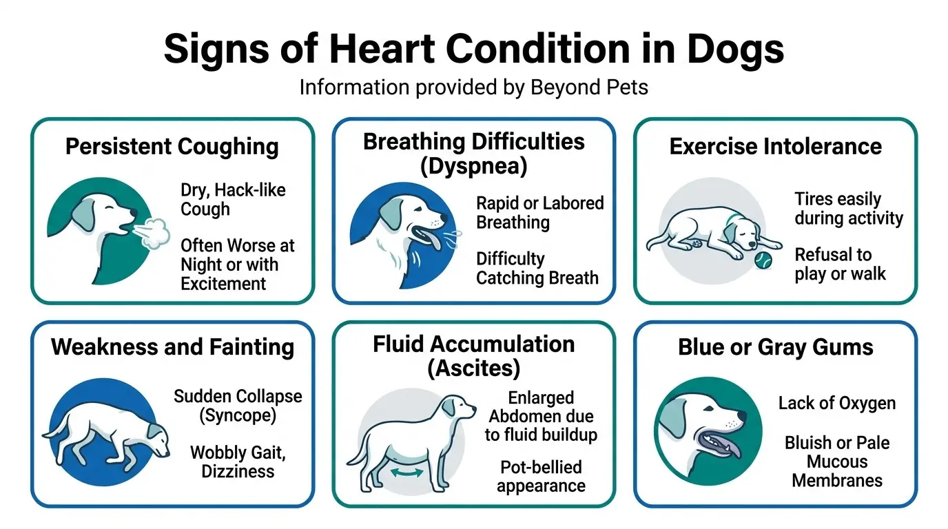 Signs of Heart Condition in Dogs in What is Heart Disease in Dogs?