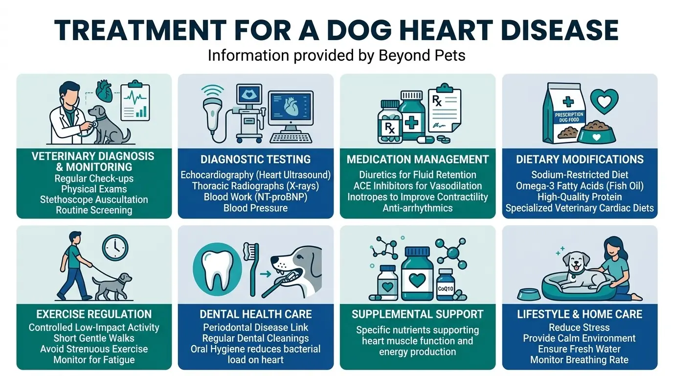 Treatment for a Dog Heart Disease in What is Heart Disease in Dogs?