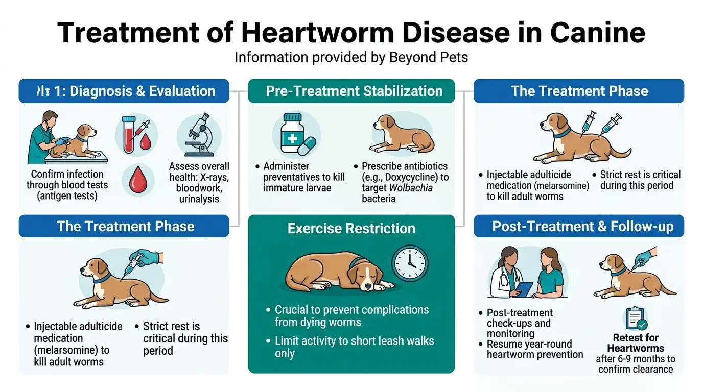 Treatment of Heartworm Disease in Canine in What is Heartworm Disease in Dogs?