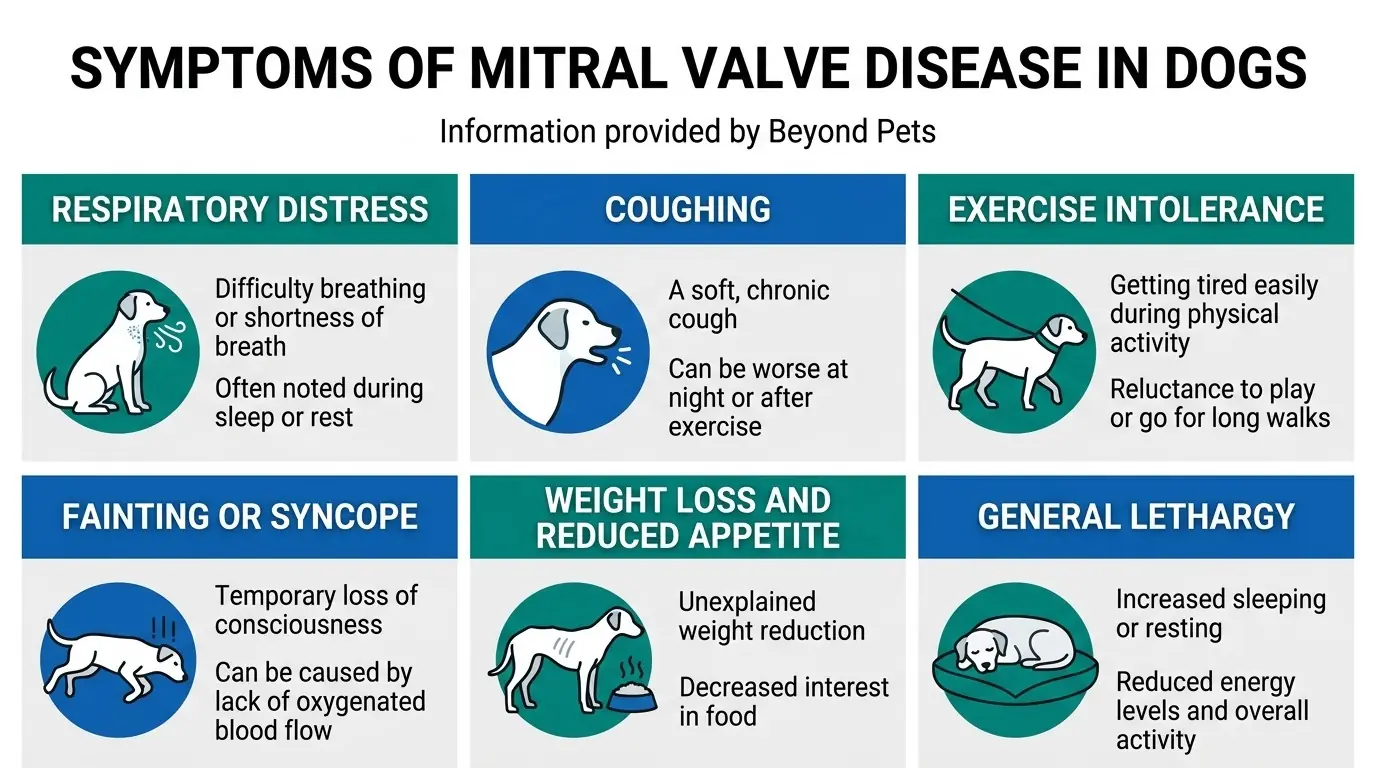 Symptoms of Mitral Valve Disease in Dogs in Exploring Degenerative Mitral Valve Disease in Dogs