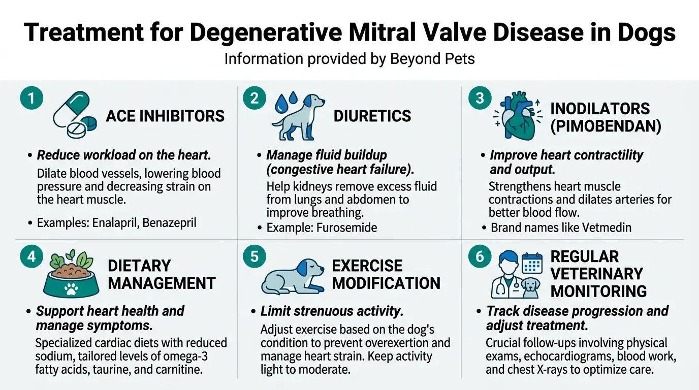 Treatment for Degenerative Mitral Valve Disease in Dogs in Exploring Degenerative Mitral Valve Disease in Dogs