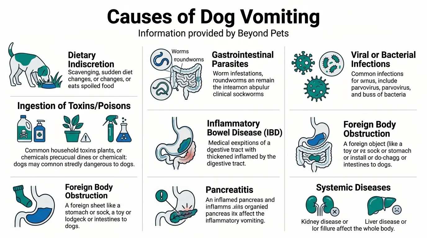 Causes of Dog Vomiting in What is Vomiting in Dogs?