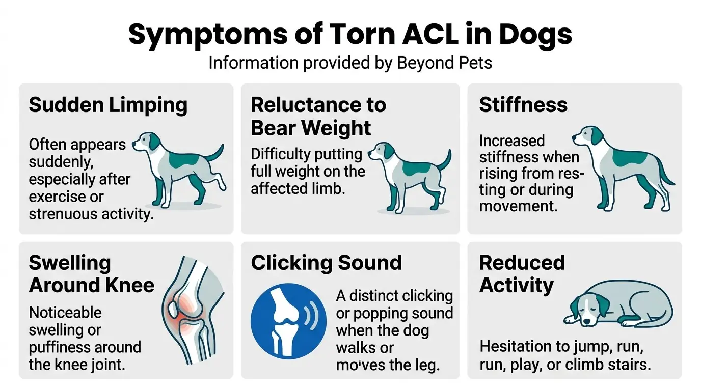 What is ACL Tear in Dogs? 2 Symptoms of Torn ACL in Dogs in What is ACL Tear in Dogs?