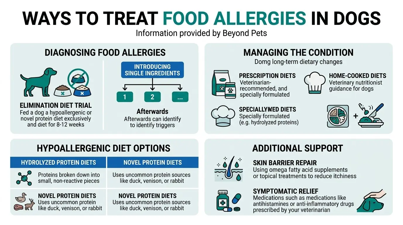Ways to Treat Food Allergies in Dogs in What are Food Allergies in Dogs?