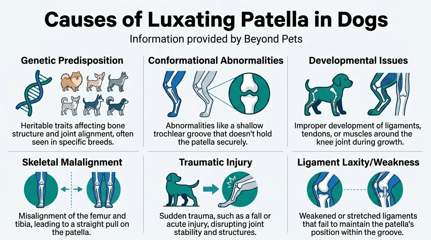 Causes of Luxating Patella in Dogs in What is Medial Luxating Patella in Dogs?