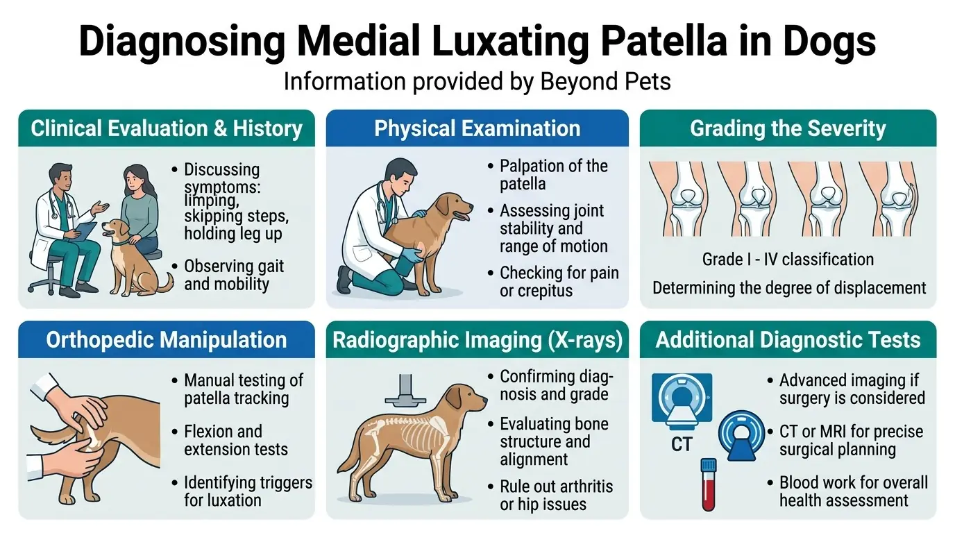 Diagnosing Medial Luxating Patella in Dogs in What is Medial Luxating Patella in Dogs?