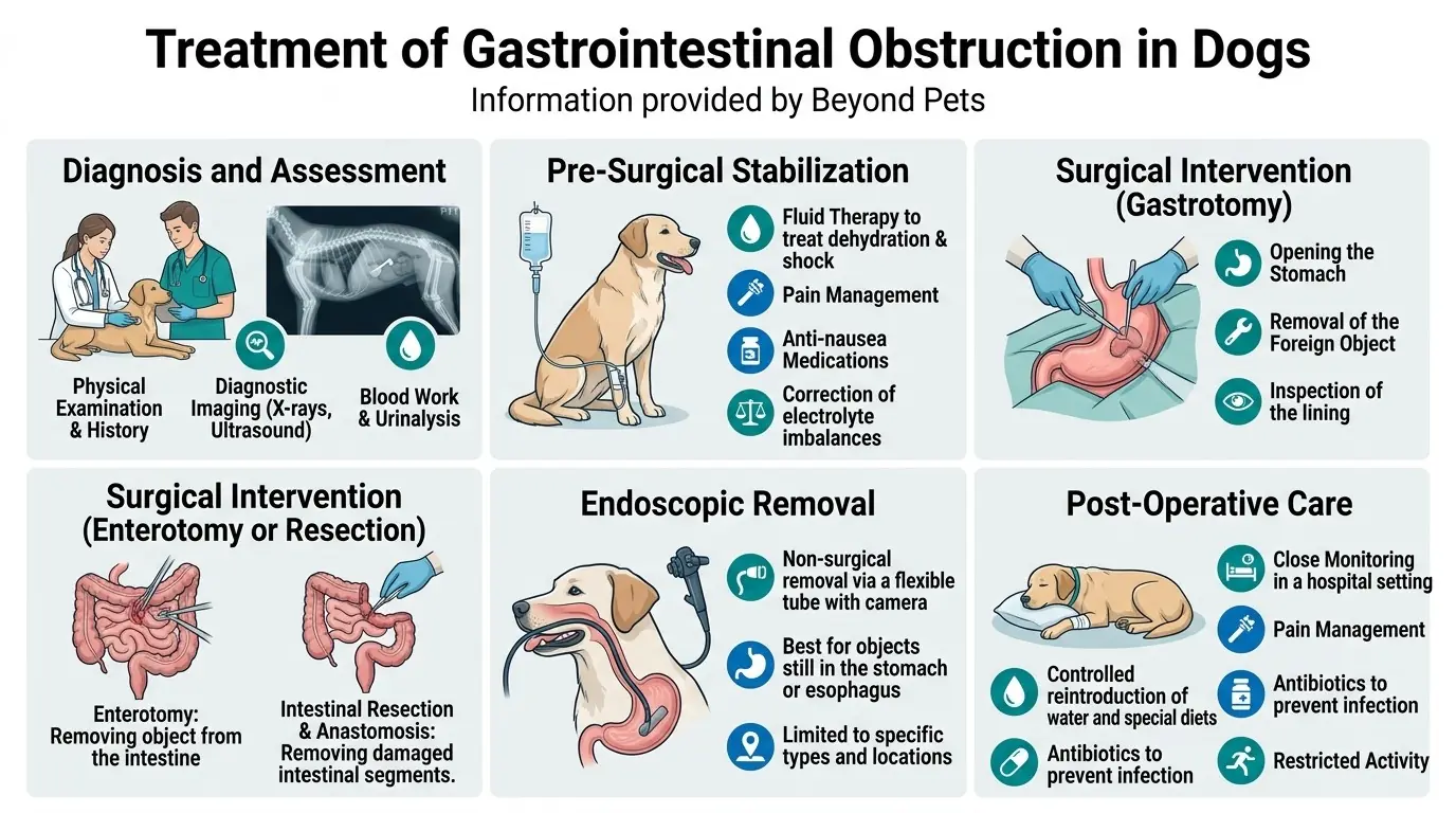 Treatment of Gastrointestinal Obstruction in Dogs in Understanding Gastrointestinal Foreign Bodies in Dogs