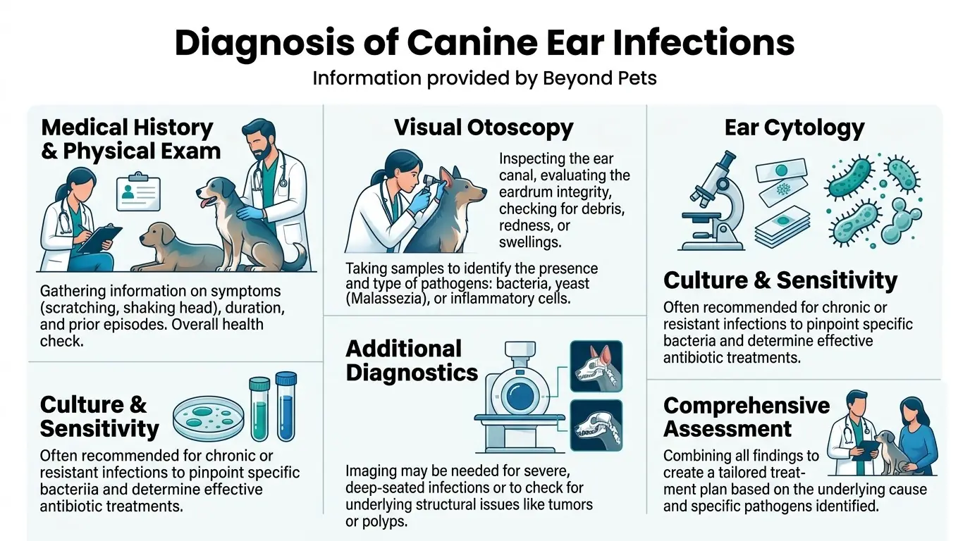 Diagnosis of Canine Ear Infections in What is Ear Infection in Dogs?