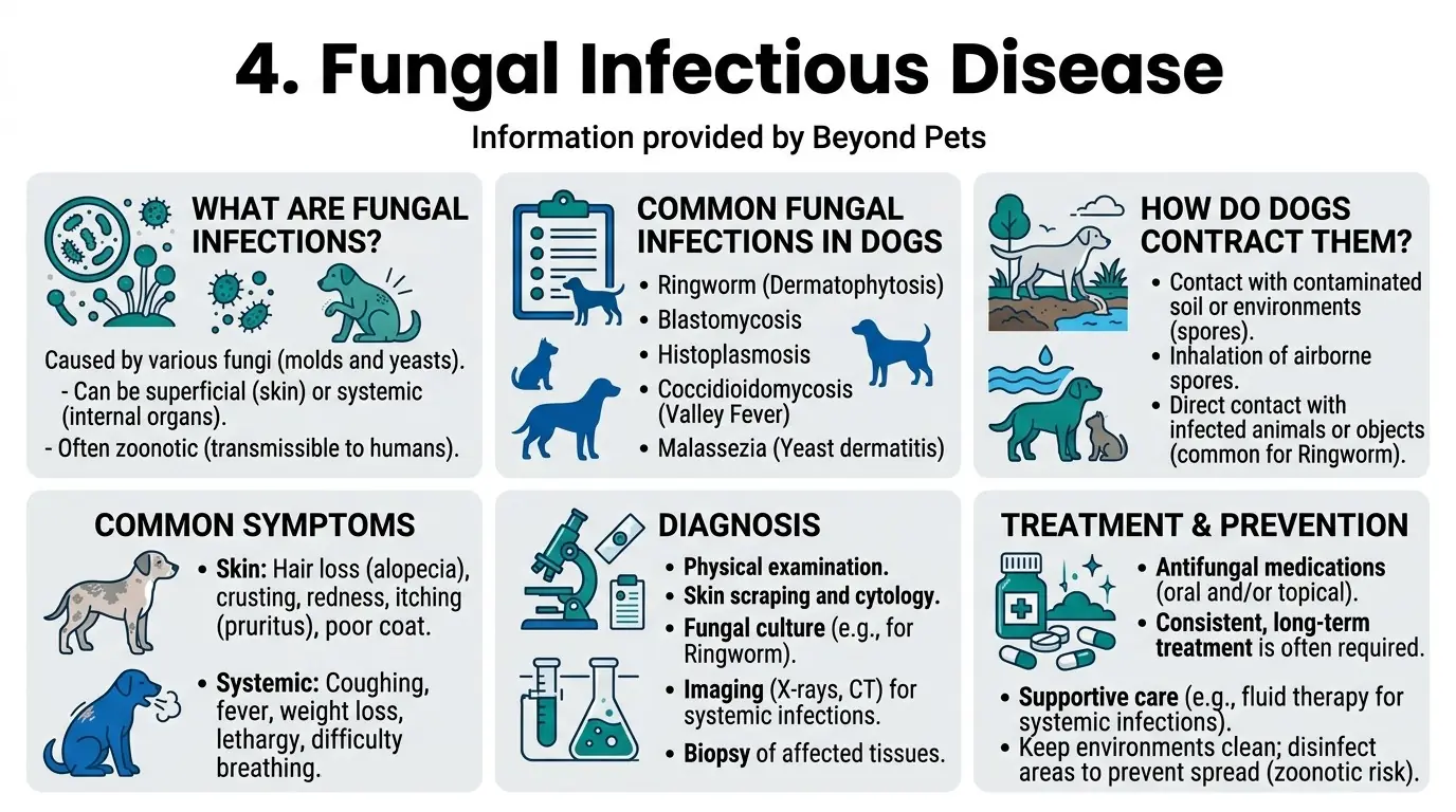 4. Fungal Infectious Disease in Common Infectious Diseases in Dogs: Top 10 Infections to Know
