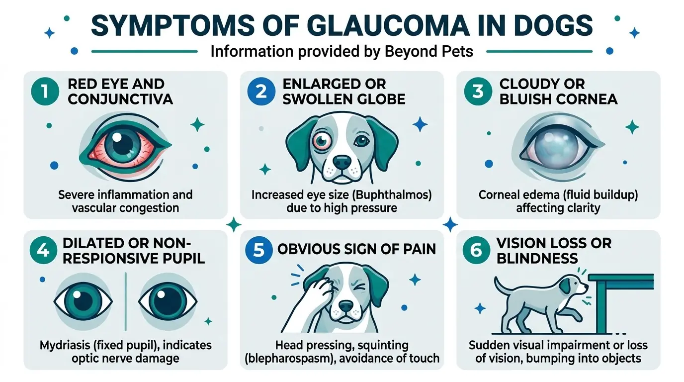 Symptoms of Glaucoma in Dogs in Glaucoma in Dogs: Causes, Symptoms, Treatment