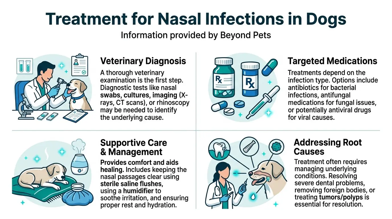 Treatment for Nasal Infections in Dogs in What are Nasal Infections in Dogs?
