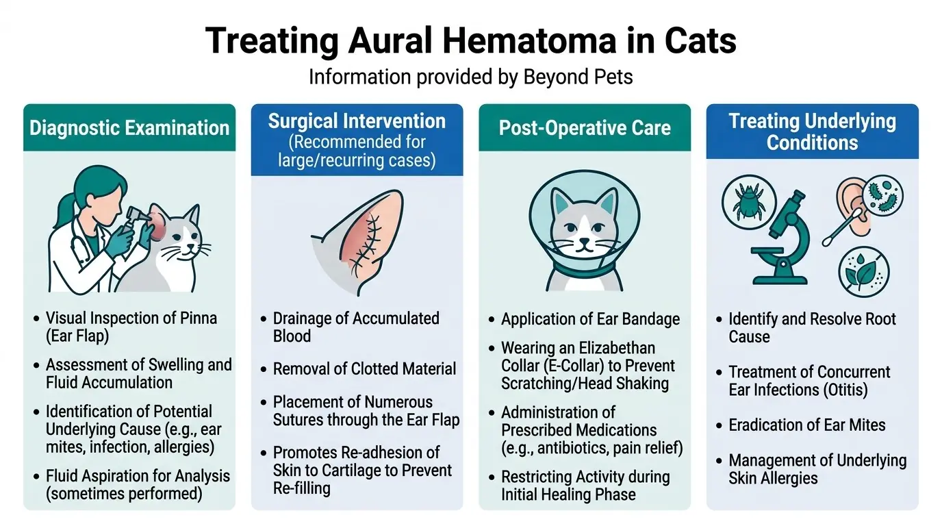 What is Aural Hematoma in Cats? 4 Treating Aural Hematoma in Cats in What is Aural Hematoma in Cats?