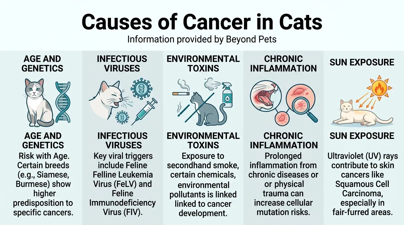 Causes of Cancer in Cats in What is Cancer in Cats?