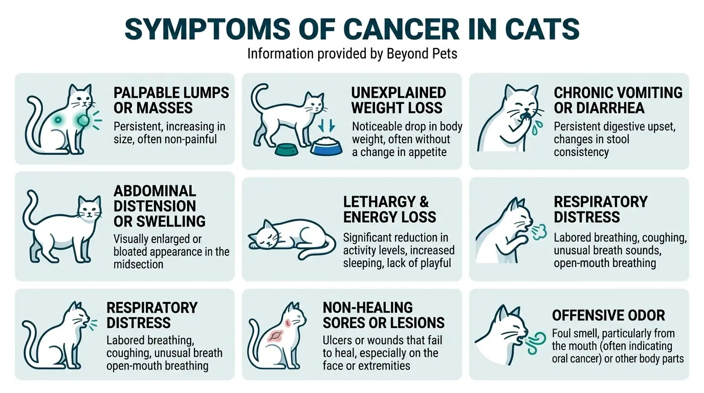 Symptoms of Cancer in Cats in What is Cancer in Cats?