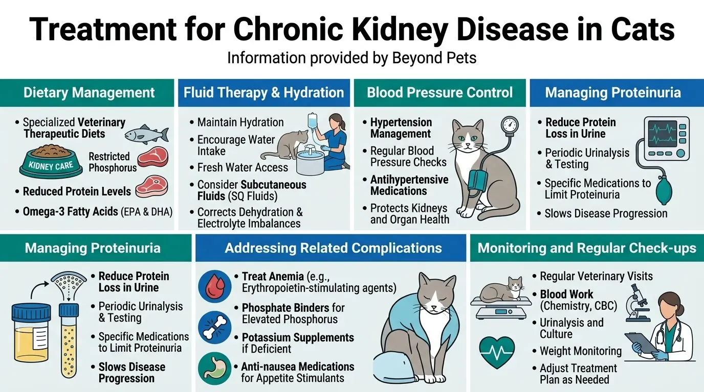 Treatment for Chronic Kidney Disease in Cats in What is Chronic Kidney Disease in Cats?