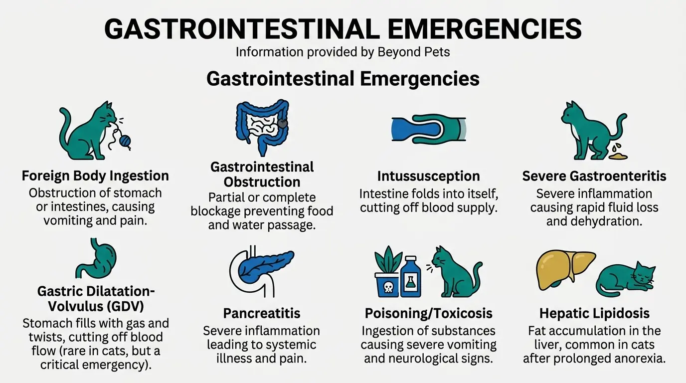 Gastrointestinal Emergencies in What are Common Emergencies in Cats