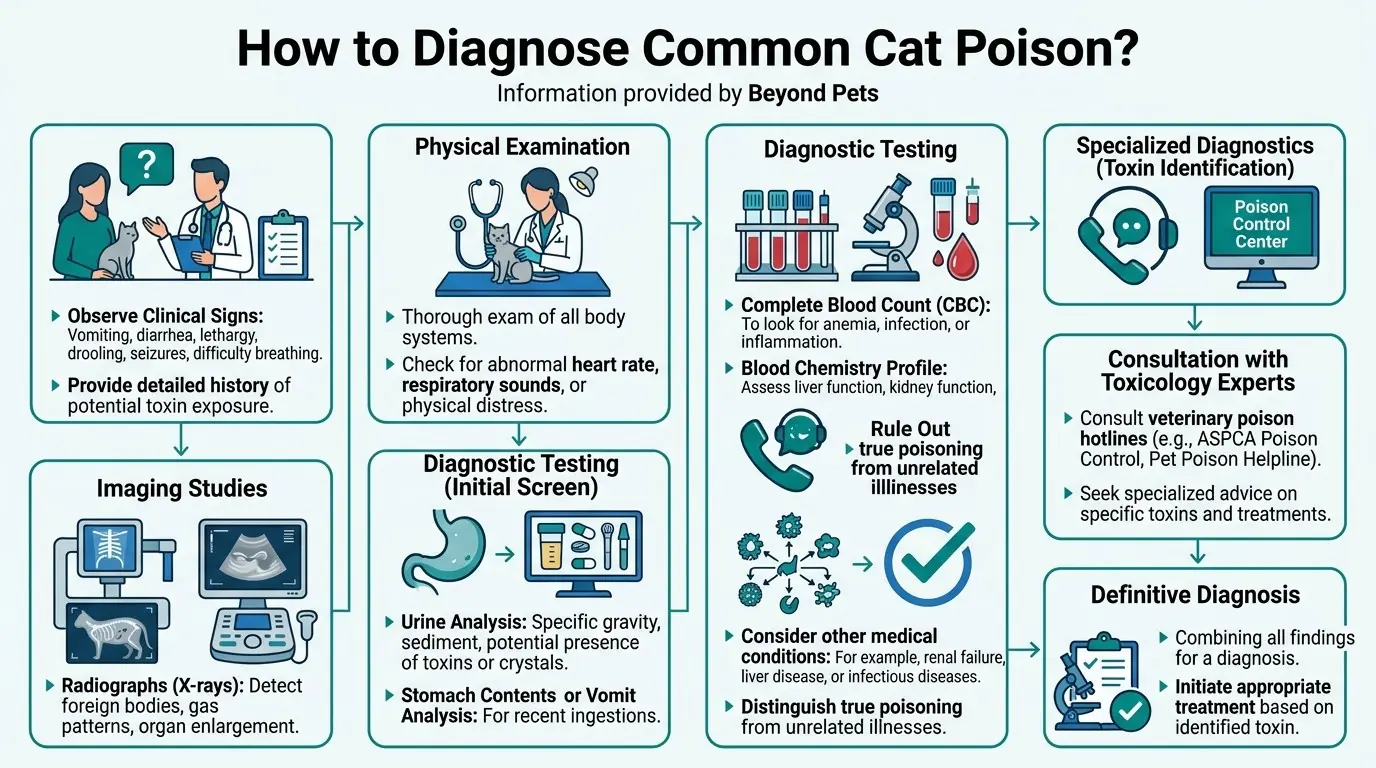 How to Diagnose Common Cat Poison? in What are Common Poisons in Cats