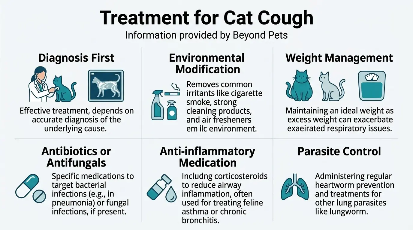 Treatment for Cat Cough in What is Coughing in Cats