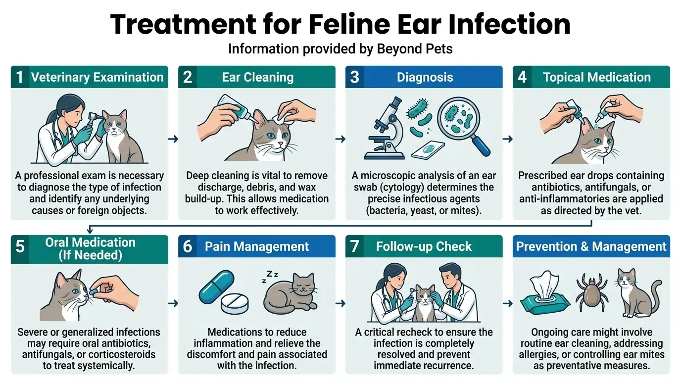 Treatment for Feline Ear Infection in What is an Ear Infection in Cats?