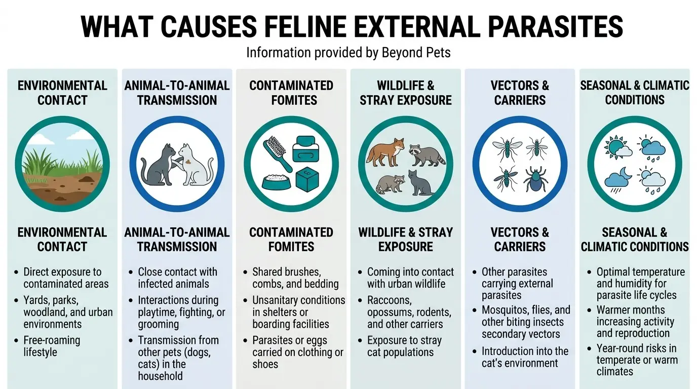 What Causes Feline External Parasites in What is External Parasite in Cats