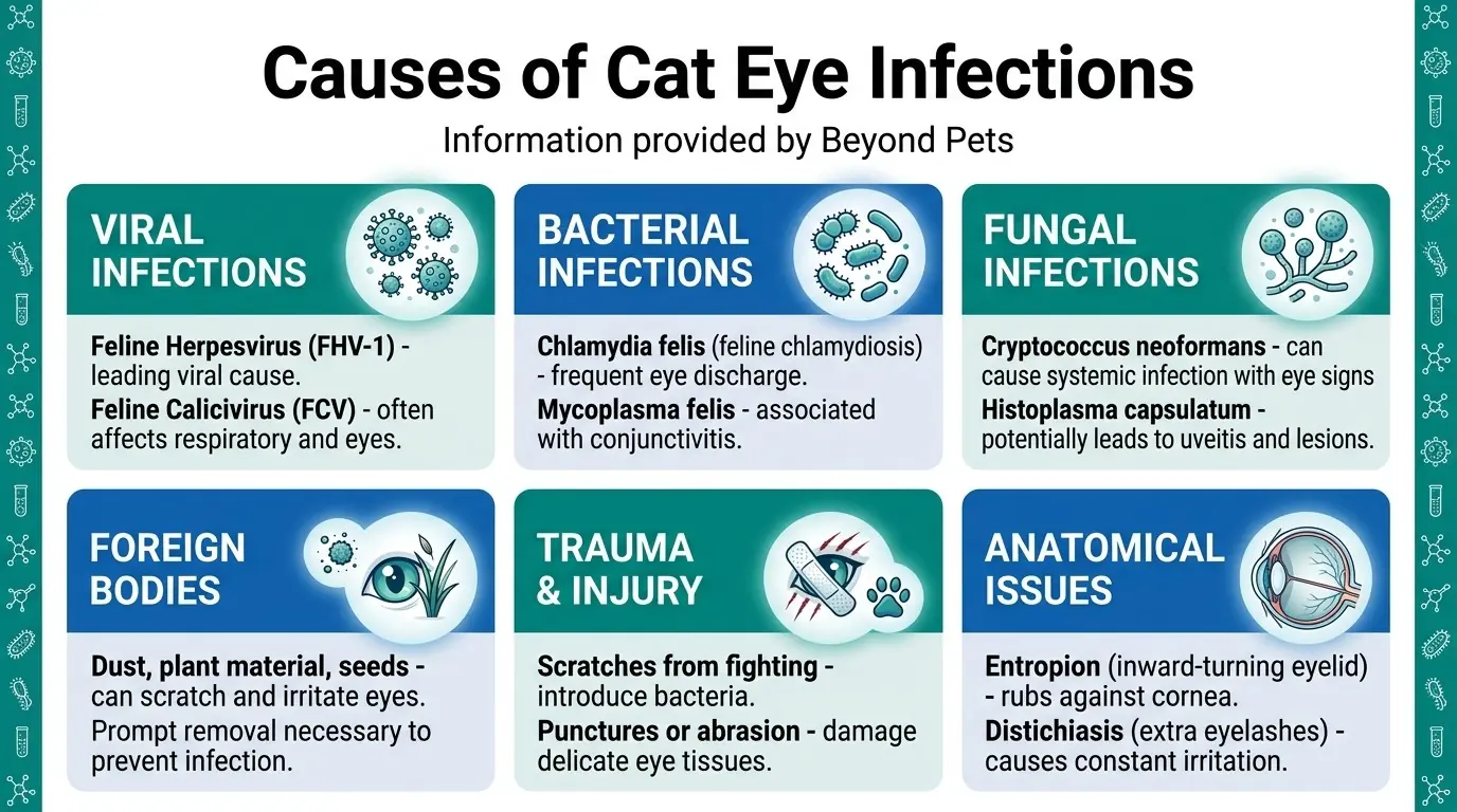 Causes of Cat Eye Infections in What are Eye Infections in Cats?