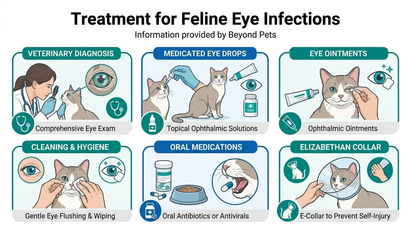 Treatment for Feline Eye Infections in What are Eye Infections in Cats?