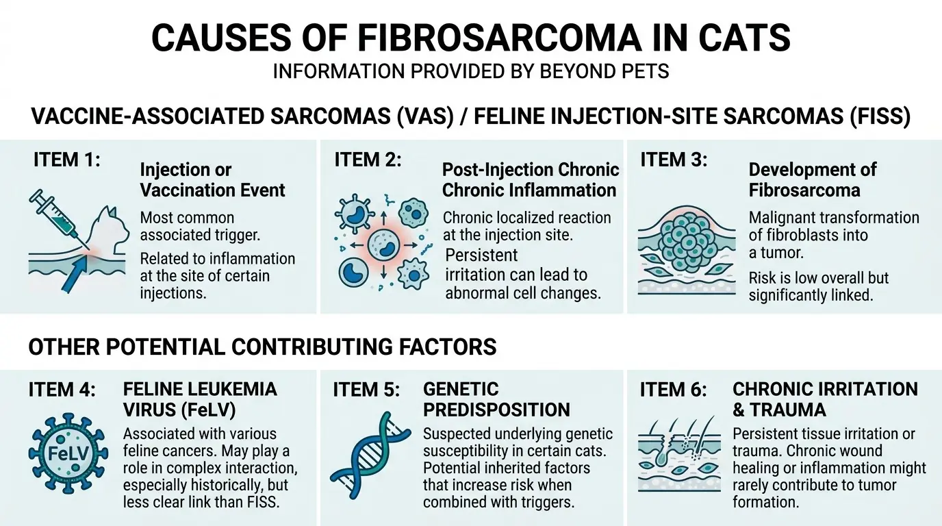 Causes of Fibrosarcoma in Cats in What is Fibrosarcoma in Cats?