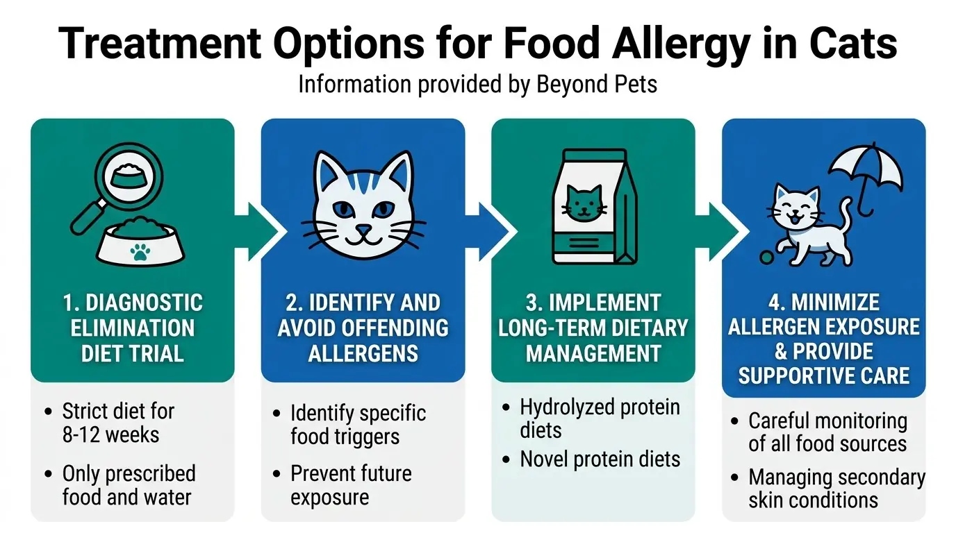 Treatment Options for Food Allergy in Cats in What are Food Allergies in Cats