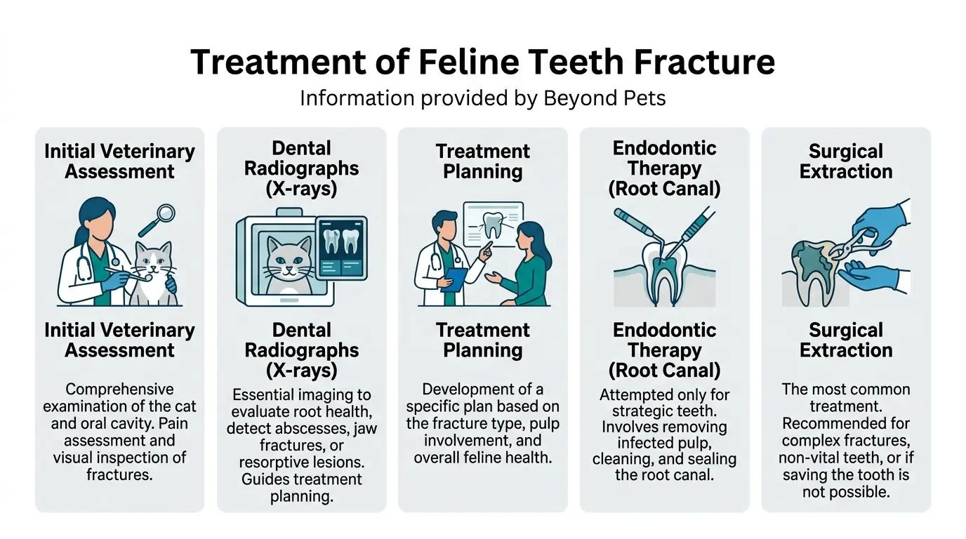 Treatment of Feline Teeth Fracture in What are Fractured Teeth in Cats