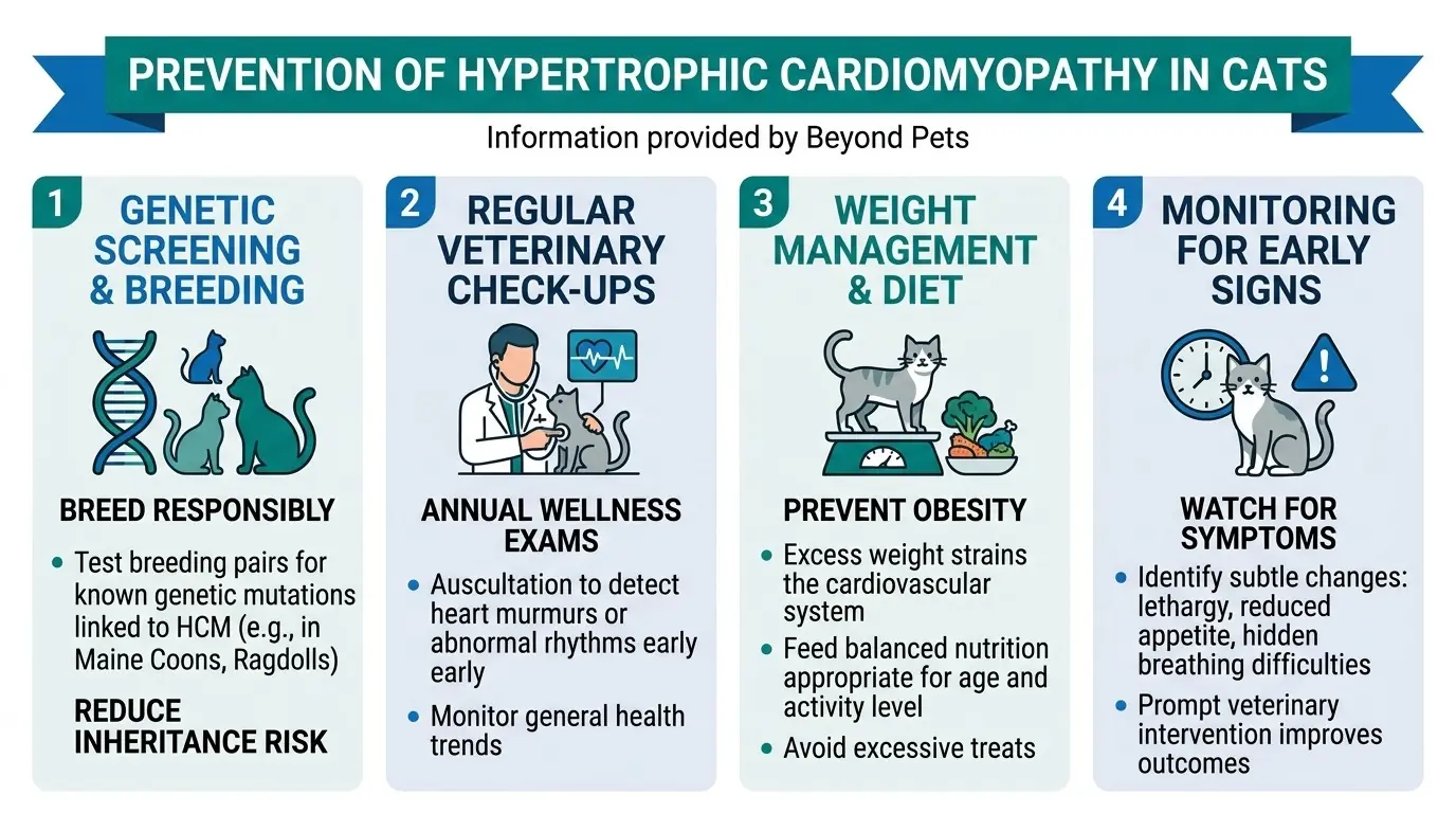 What is Hypertrophic Cardiomyopathy in Cats? 4 Prevention of Hypertrophic Cardiomyopathy in Cats in What is Hypertrophic Cardiomyopathy in Cats?