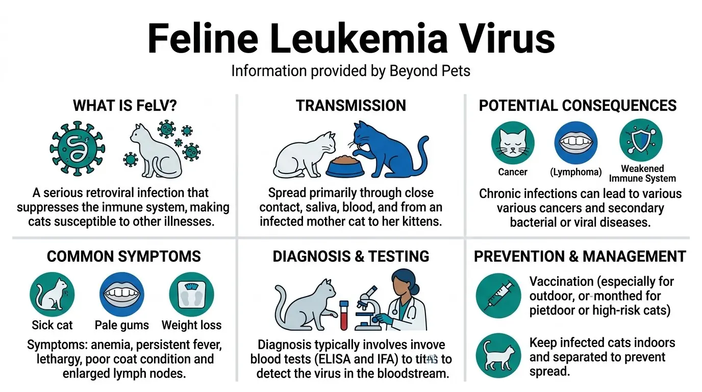 Feline Leukemia Virus in What is an Infectious Disease in Cats?