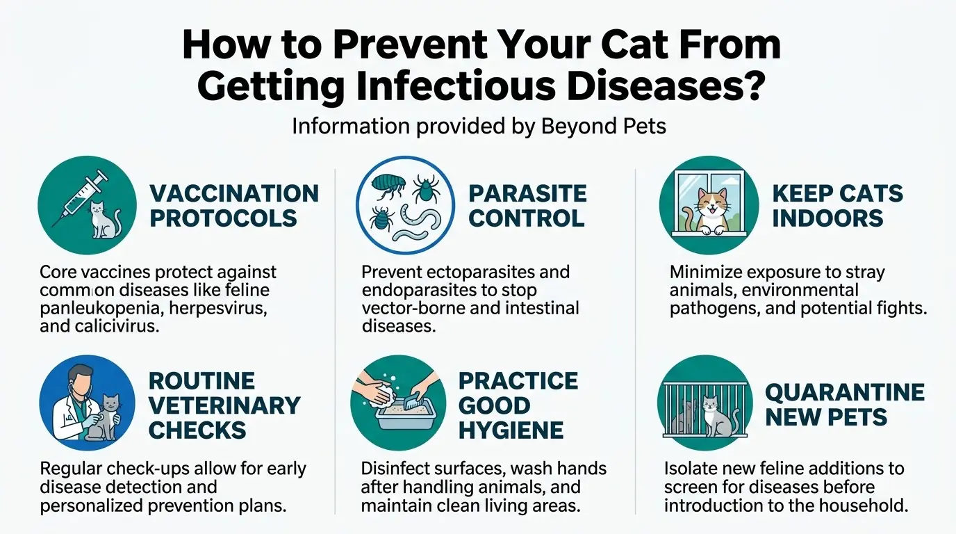 How to Prevent Your Cat From Getting Infectious Diseases? in What is an Infectious Disease in Cats?