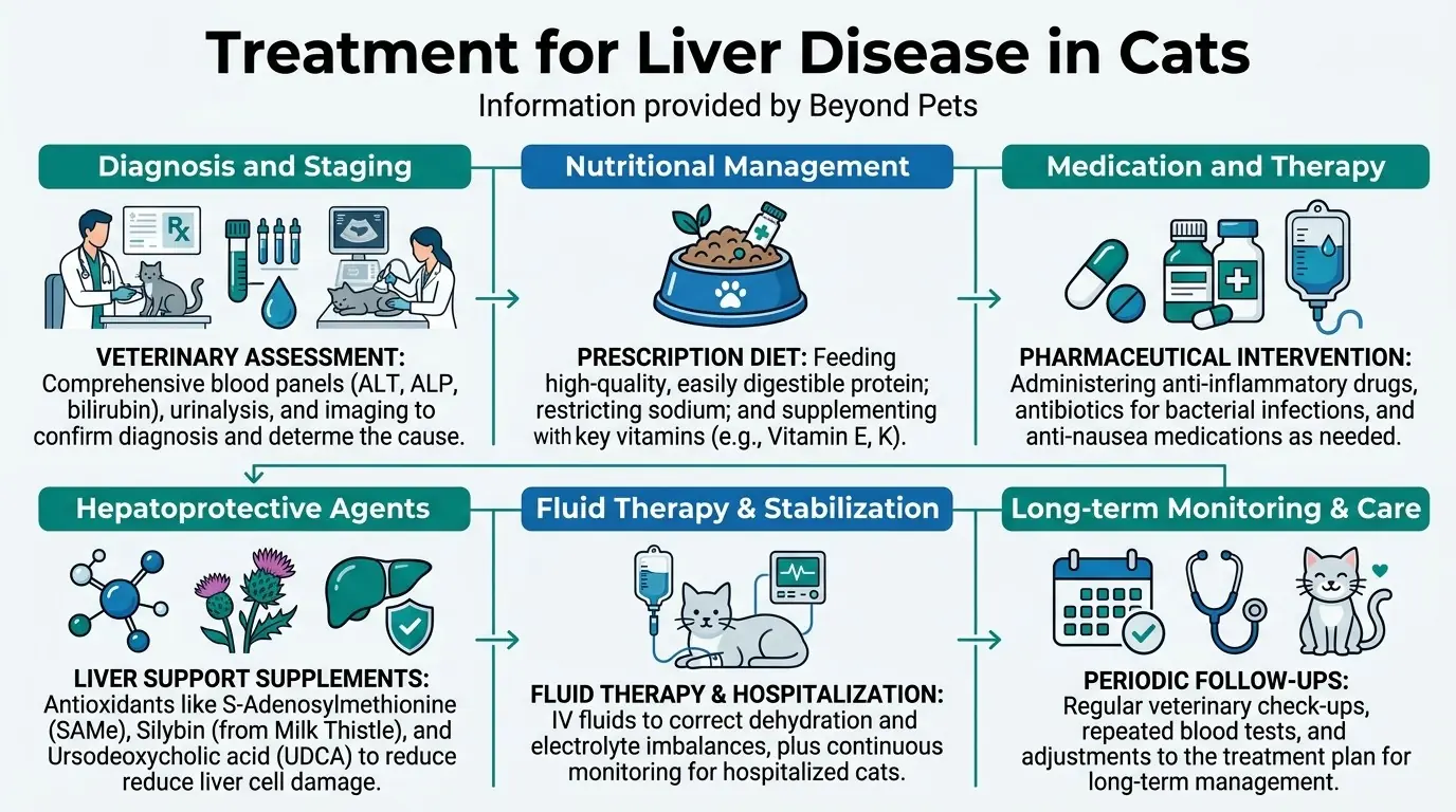 Treatment for Liver Disease in Cats in What is Liver Disease in Cats?