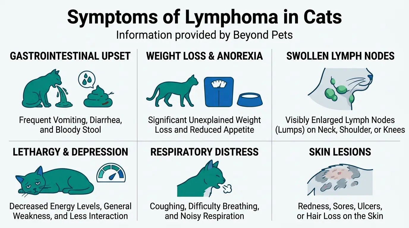 Symptoms of Lymphoma in Cats in What is Lymphoma in Cats?