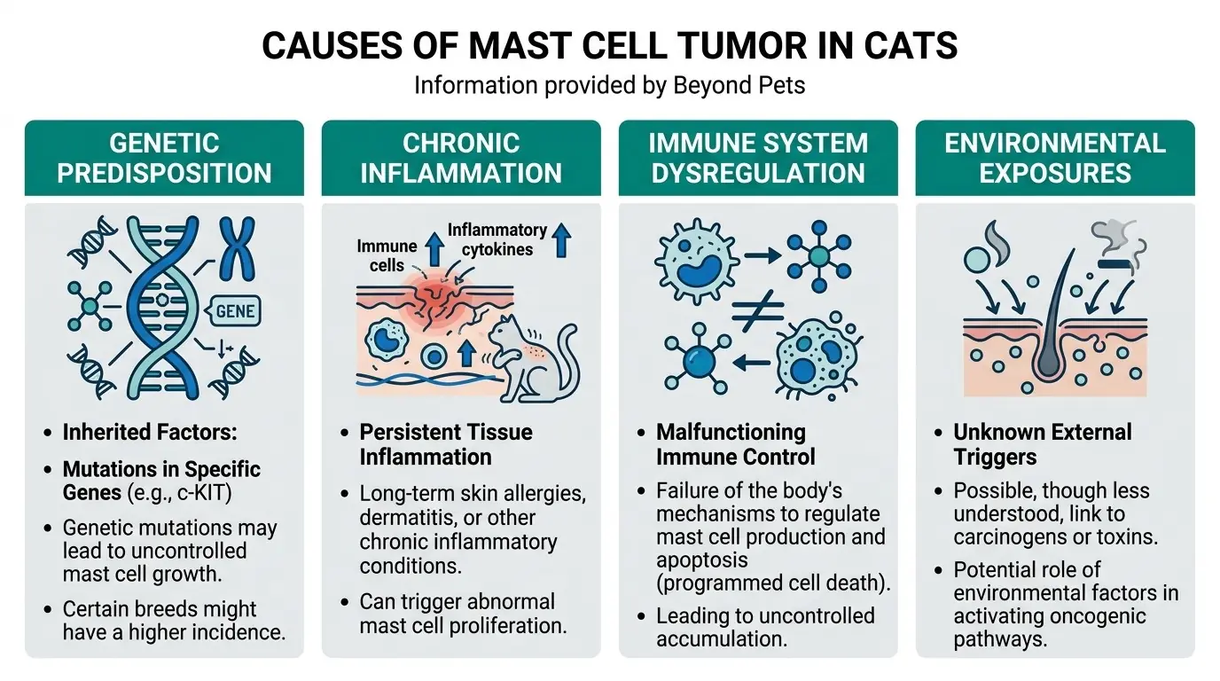Causes of Mast Cell Tumor in Cats in What is Mast Cell Tumor in Cats?