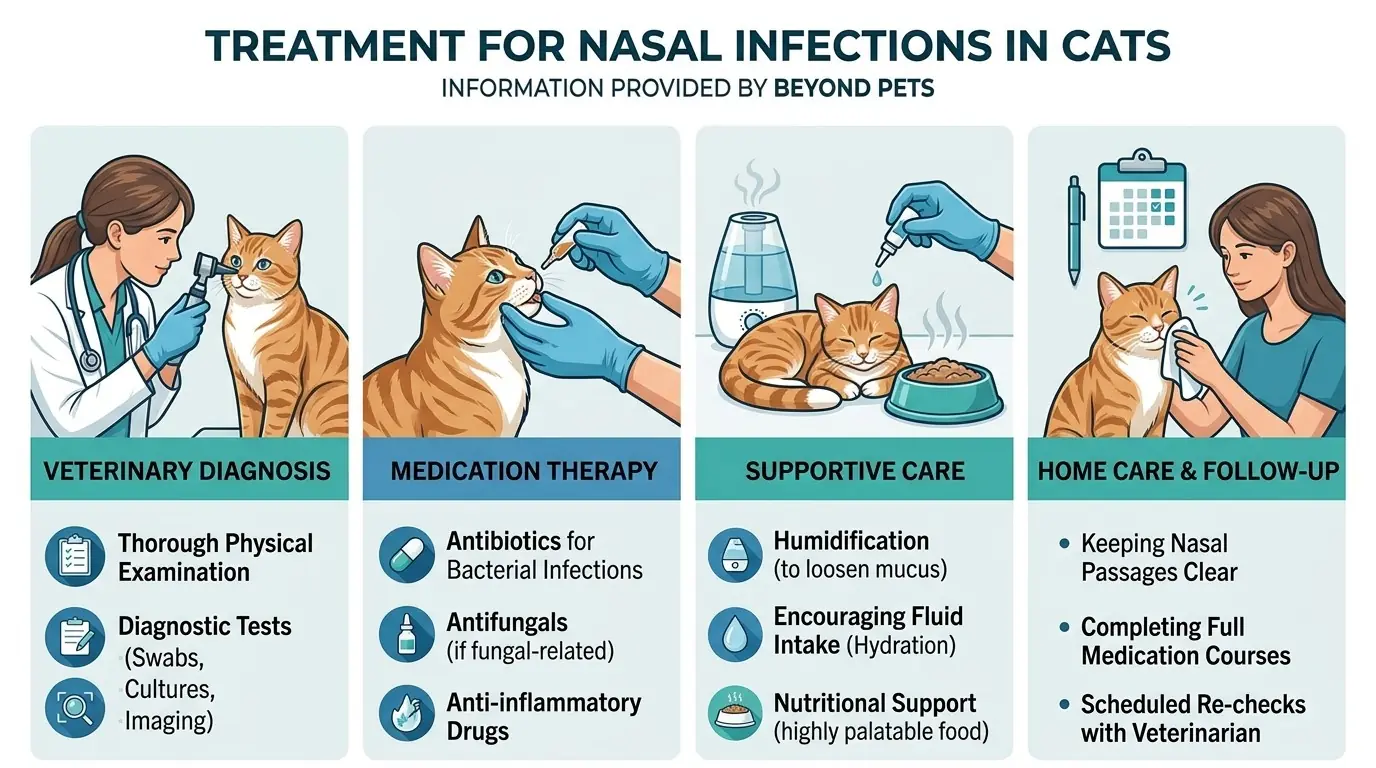 What are Nasal Infections in Cats? 3 Treatment for Nasal Infections in Cats in What are Nasal Infections in Cats?