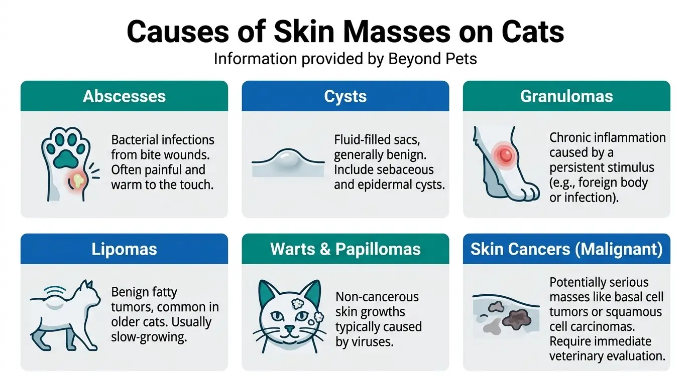 Causes of Skin Masses on Cats in What are Skin Masses on Cats?