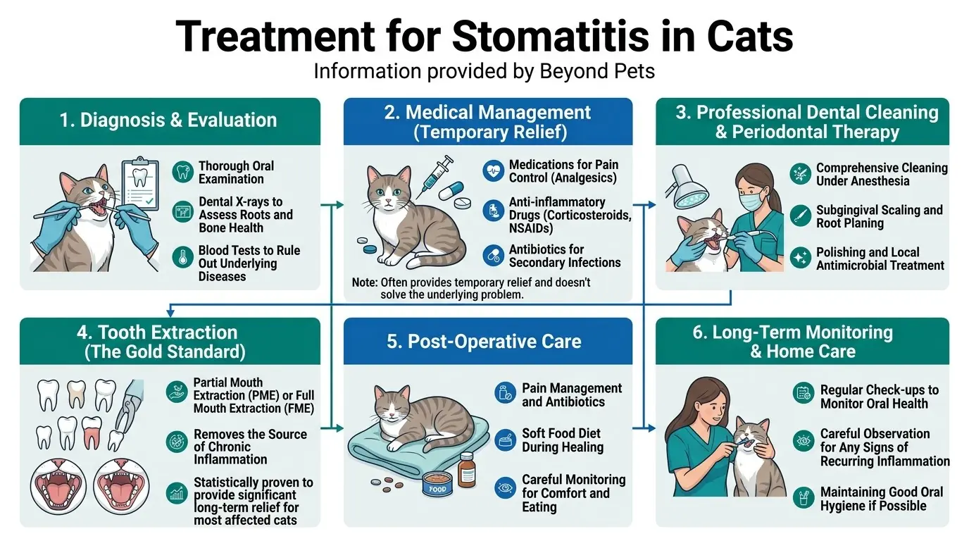 Treatment for Stomatitis in Cats in What is Stomatitis in Cats?