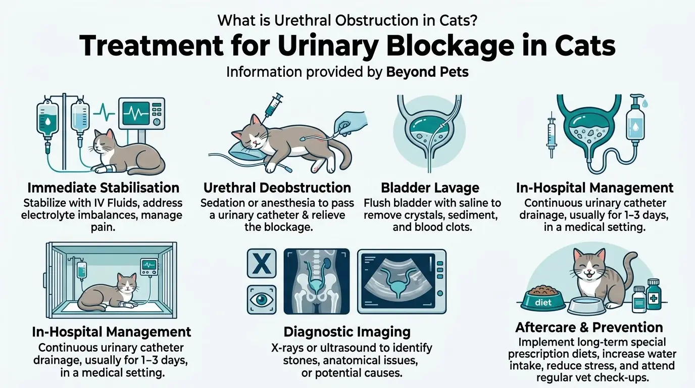 What is Urethral Obstruction in Cats? 3 Treatment for Urinary Blockage in Cats in What is Urethral Obstruction in Cats?