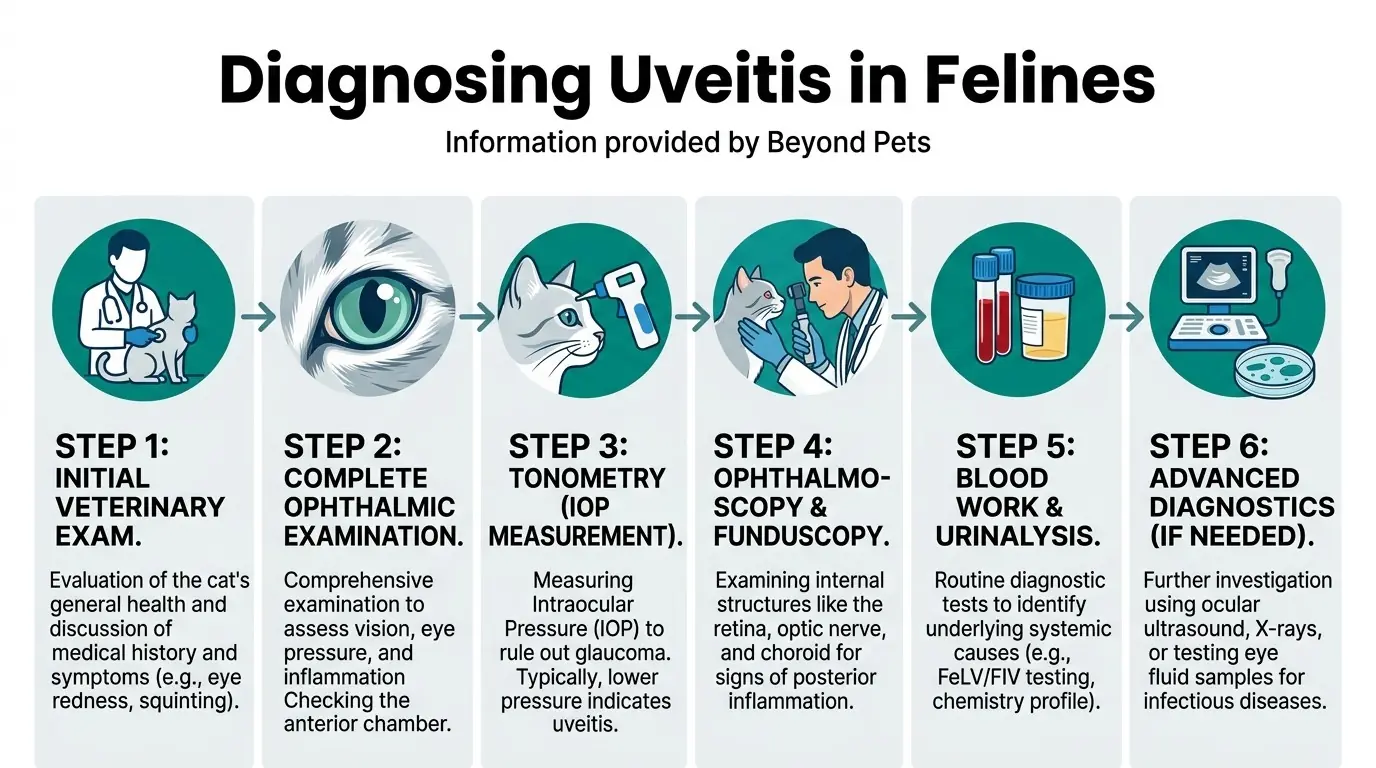 Diagnosing Uveitis in Felines in What is Uveitis in Cats?