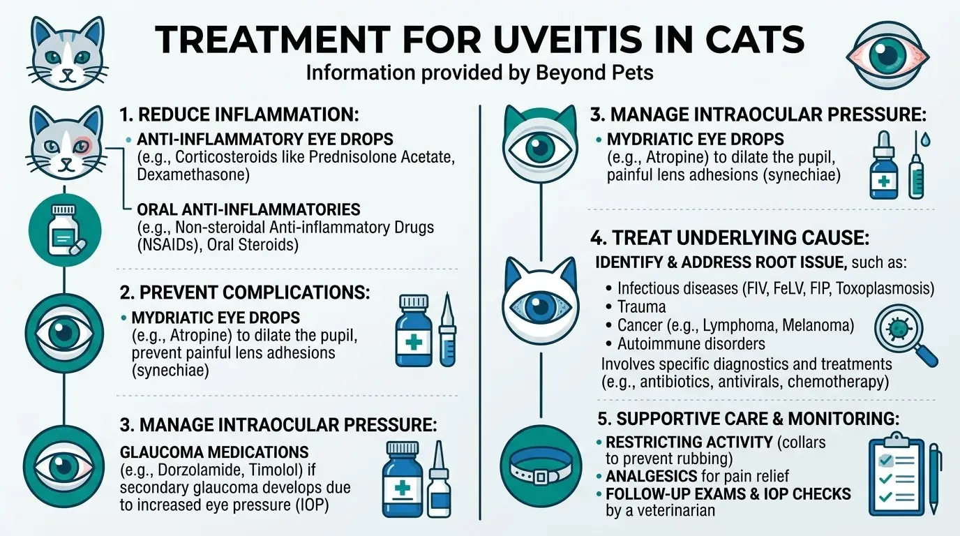 Treatment for Uveitis in Cats in What is Uveitis in Cats?