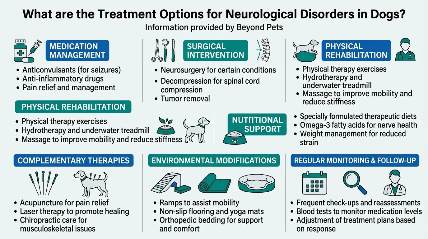 What are the Treatment Options for Neurological Disorders in Dogs? in Neurological Disorders in Dogs: Causes, Symptoms, Treatment