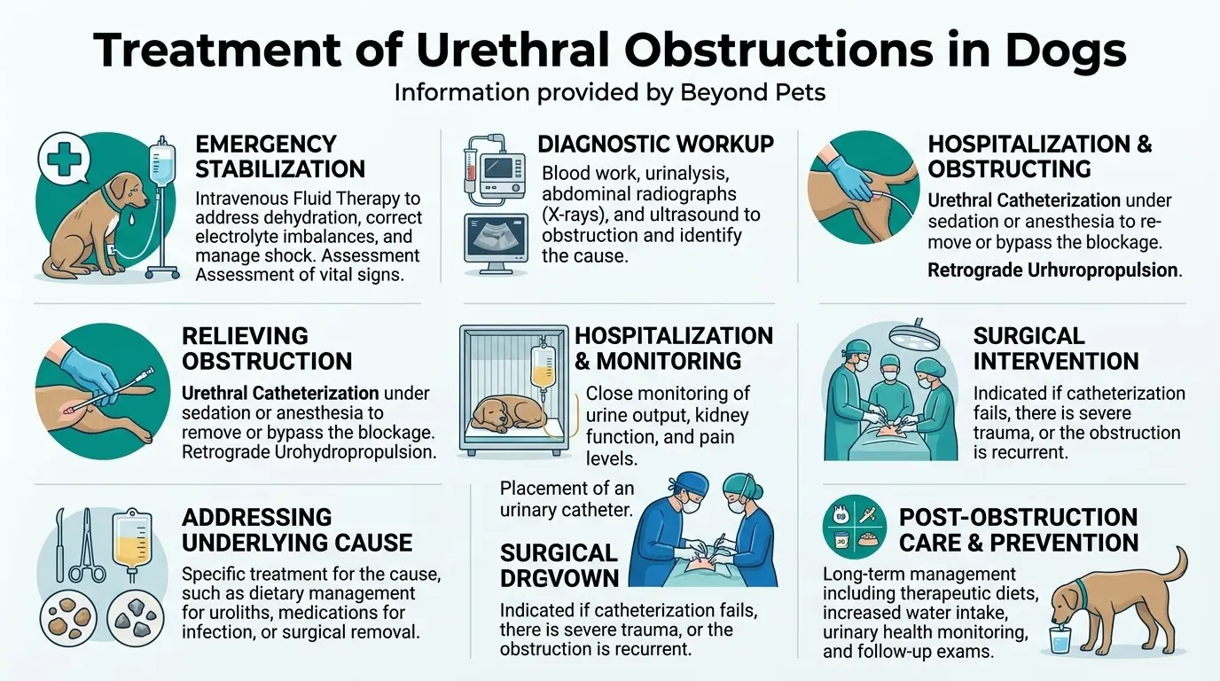 Treatment of Urethral Obstructions in Dogs in Urethral Obstructions in Dogs: Causes, Symptoms, Treatment